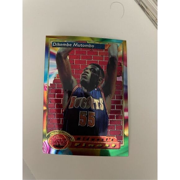 Dietembo mutumbo 1993 topps finest #119 mint condition - Picture 1 of 2